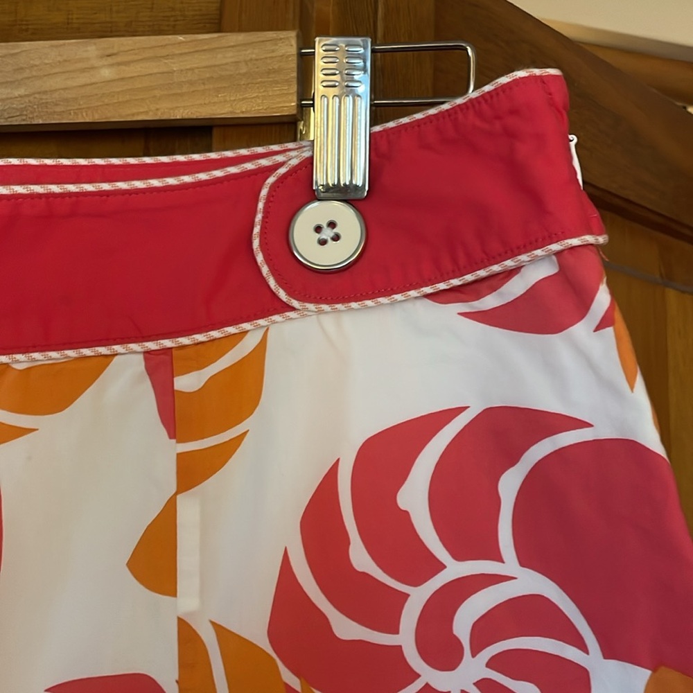 LL bean shell pattern skirt - Picture 3 of 9